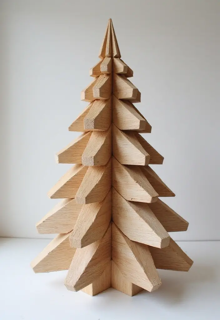 30 Minimalist Christmas Decor Ideas You’ll Love 22 30 Minimalist Christmas Decor Ideas You’ll Love - 22. Modern Tree Alternatives