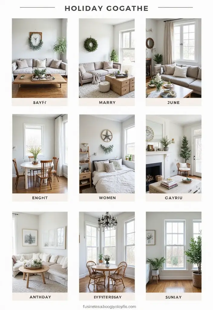 30 Minimalist Christmas Decor Ideas You’ll Love 29 30 Minimalist Christmas Decor Ideas You’ll Love - 29. Monthly Holiday Themes