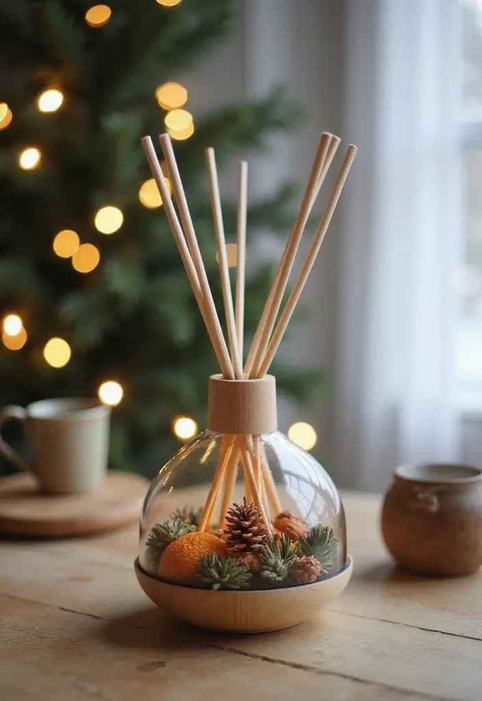 30 Minimalist Christmas Decor Ideas You’ll Love 30 30 Minimalist Christmas Decor Ideas You’ll Love - 30. Seasonal Scent Diffusers