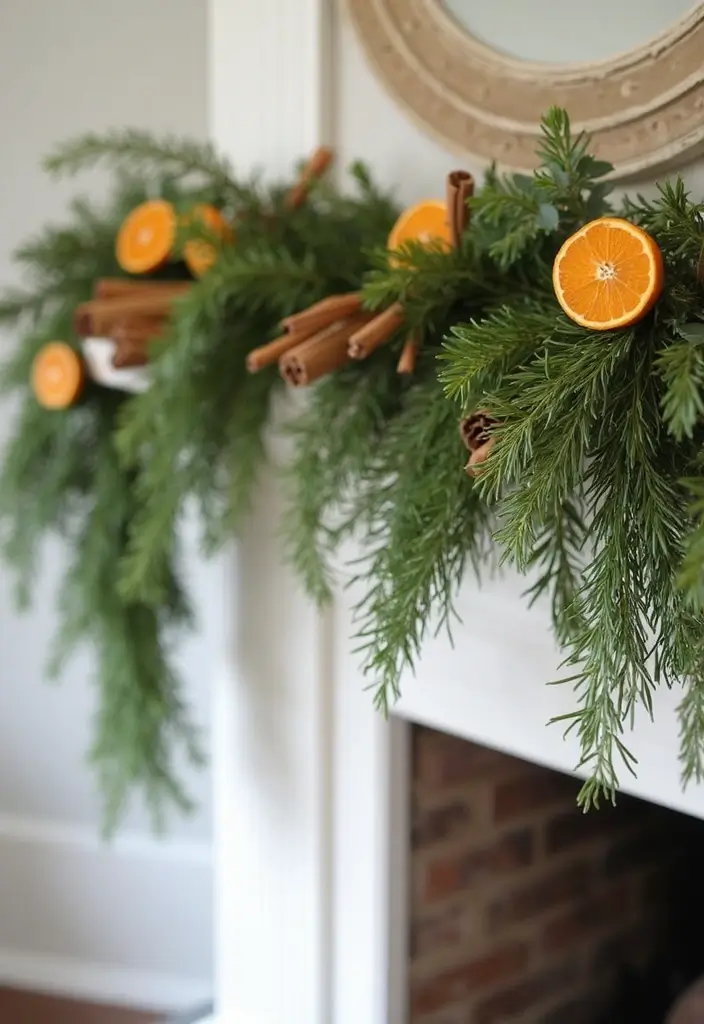 30 Minimalist Christmas Decor Ideas You’ll Love 6 30 Minimalist Christmas Decor Ideas You’ll Love - 6. Simple Holiday Garlands