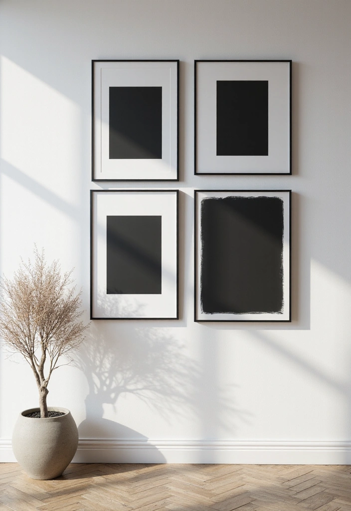 30 Minimalist Goth Decor Ideas That Look Unique 19 30 Minimalist Goth Decor Ideas That Look Unique - 19. Dark Artwork Displays