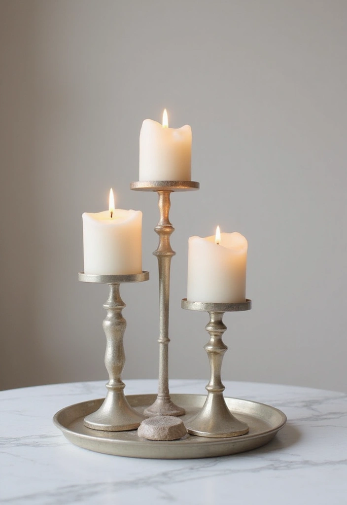 30 Minimalist Goth Decor Ideas That Look Unique 3 30 Minimalist Goth Decor Ideas That Look Unique - 3. Elegant Candle Displays
