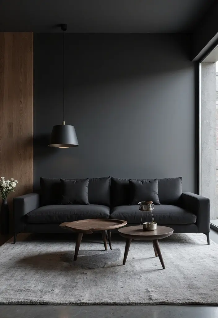 30 Minimalist Goth Decor Ideas That Look Unique 5 30 Minimalist Goth Decor Ideas That Look Unique - 5. Minimalist Furniture