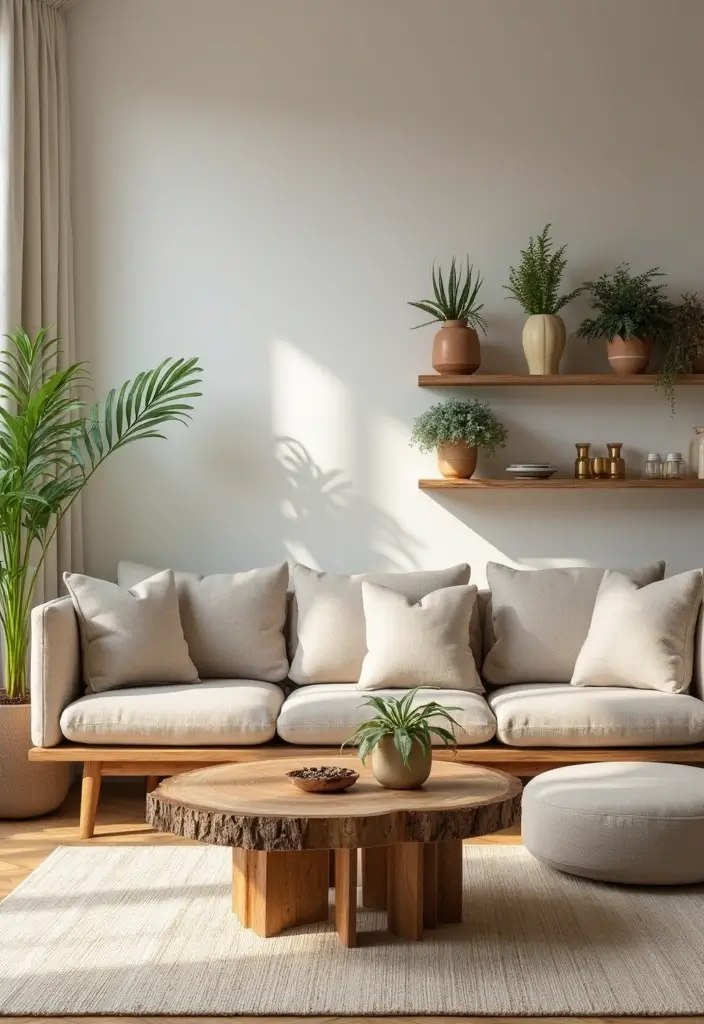 30 Minimalist Indian Home Ideas That Blend Culture and Style - 1. Natural Wood Accents