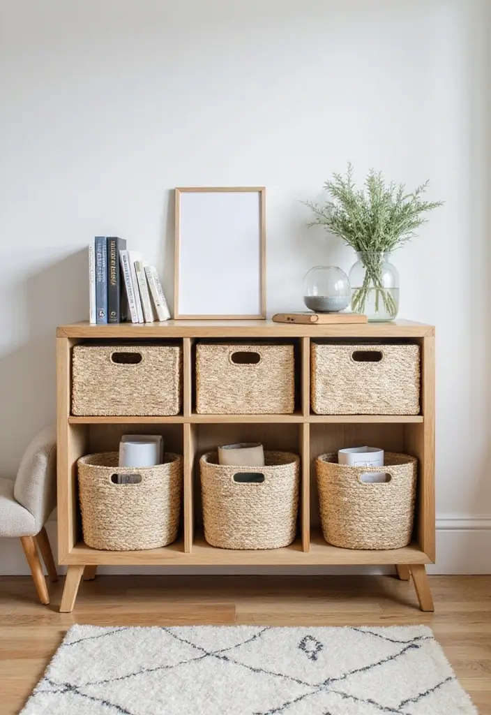 30 Minimalist Indian Home Ideas That Blend Culture and Style - 20. Mindful Organization