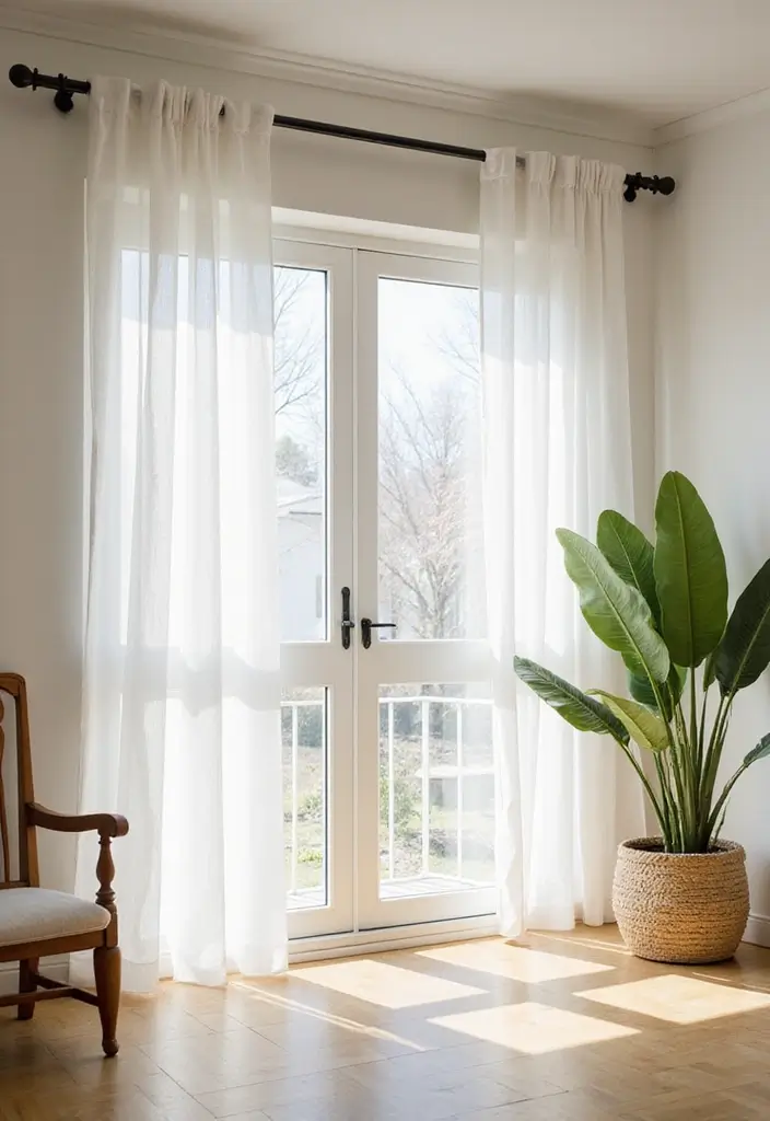 30 Minimalist Indian Home Ideas That Blend Culture and Style - 23. Emphasis on Natural Light