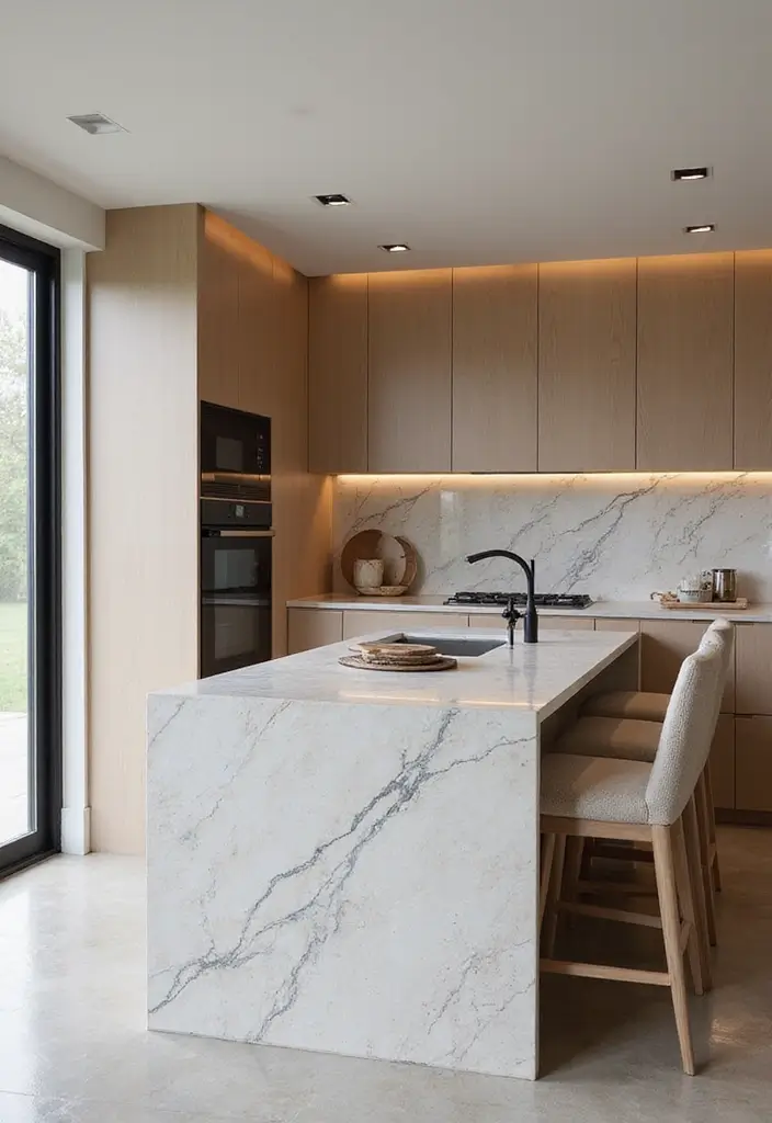 30 Minimalist Indian Home Ideas That Blend Culture and Style - 9. Natural Stone Elements