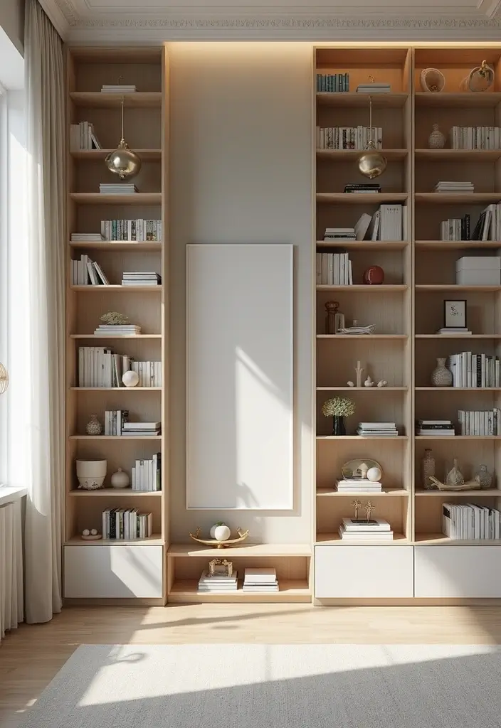 30 Minimalist Interior Decor Ideas for a Modern Home 17 30 Minimalist Interior Decor Ideas for a Modern Home - 17. Maximize Vertical Space