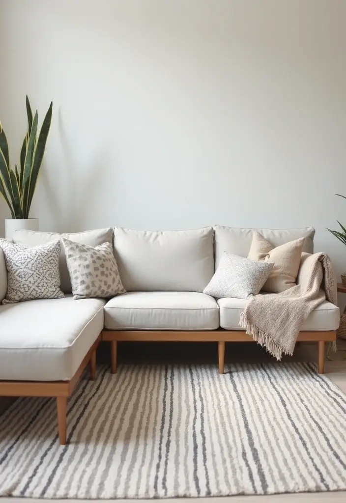 30 Minimalist Interior Decor Ideas for a Modern Home 19 30 Minimalist Interior Decor Ideas for a Modern Home - 19. Stick to Simple Patterns