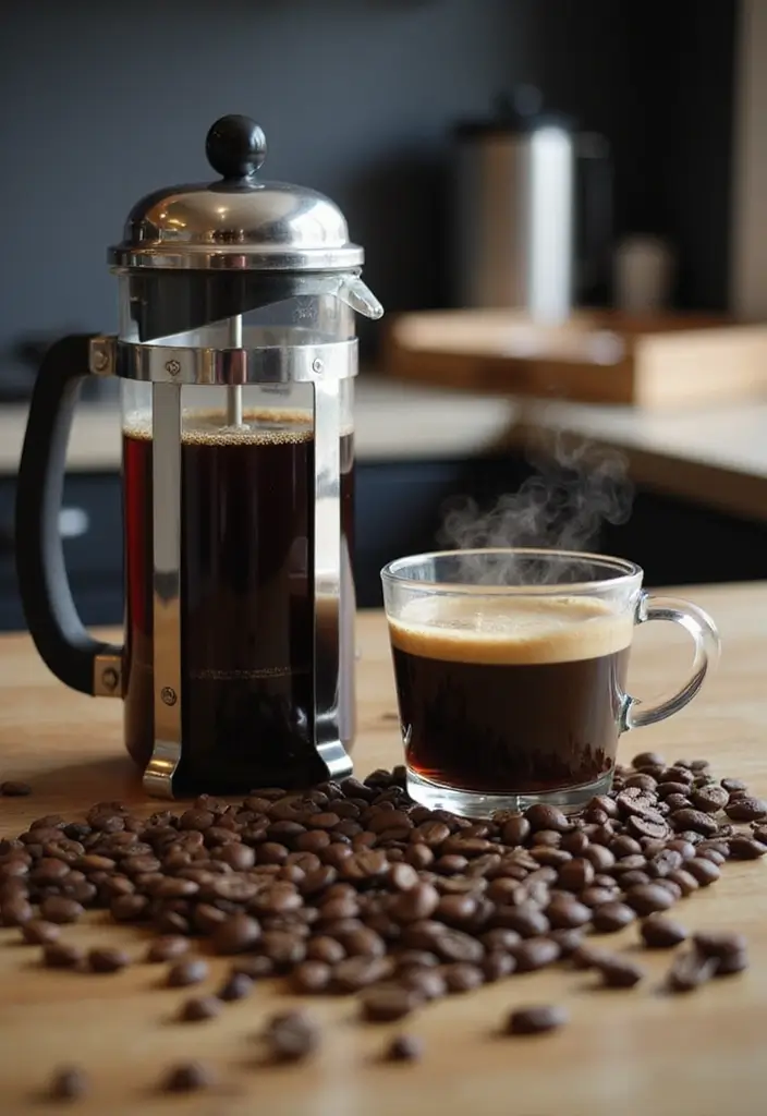 30 Minimalist Kitchen Essentials You Actually Need 13 30 Minimalist Kitchen Essentials You Actually Need - 13. Coffee French Press