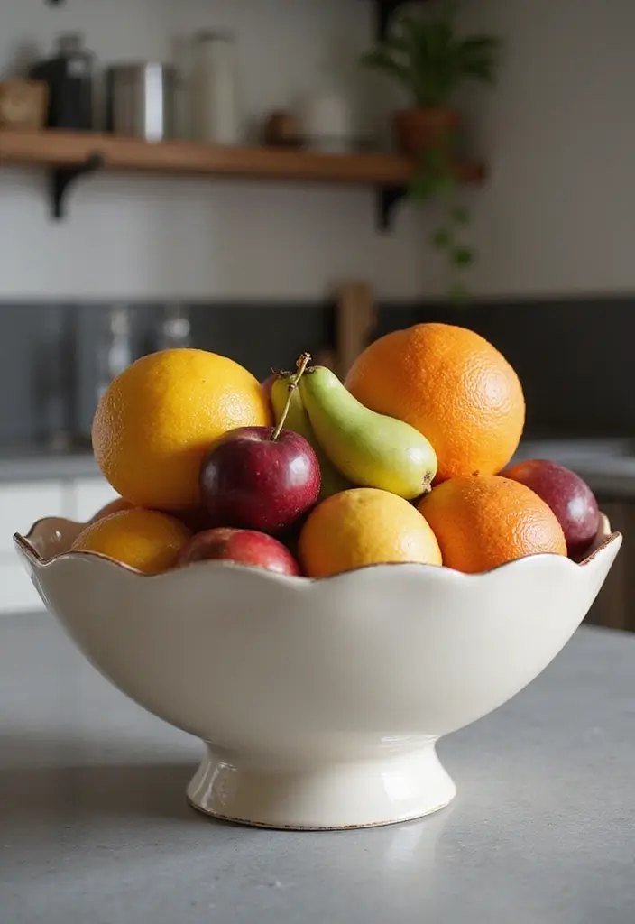 30 Minimalist Kitchen Essentials You Actually Need 27 30 Minimalist Kitchen Essentials You Actually Need - 27. Stylish Fruit Bowl