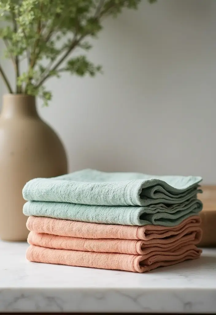 30 Minimalist Kitchen Essentials You Actually Need 9 30 Minimalist Kitchen Essentials You Actually Need - 9. Eco-Friendly Dish Towels