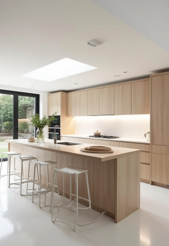 30 Minimalist Kitchen Island Ideas That Feel Sleek 1 30 Minimalist Kitchen Island Ideas That Feel Sleek - 1. Floating Minimalist Island