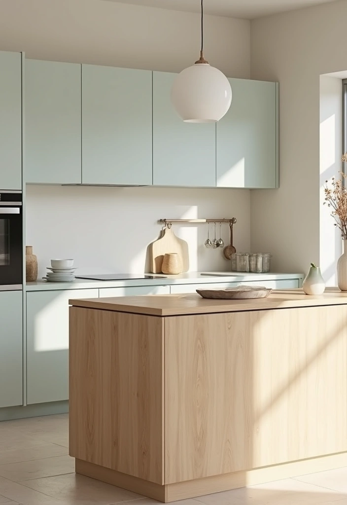 30 Minimalist Kitchen Island Ideas That Feel Sleek 10 30 Minimalist Kitchen Island Ideas That Feel Sleek - 10. Light Wood Island with Natural Finish
