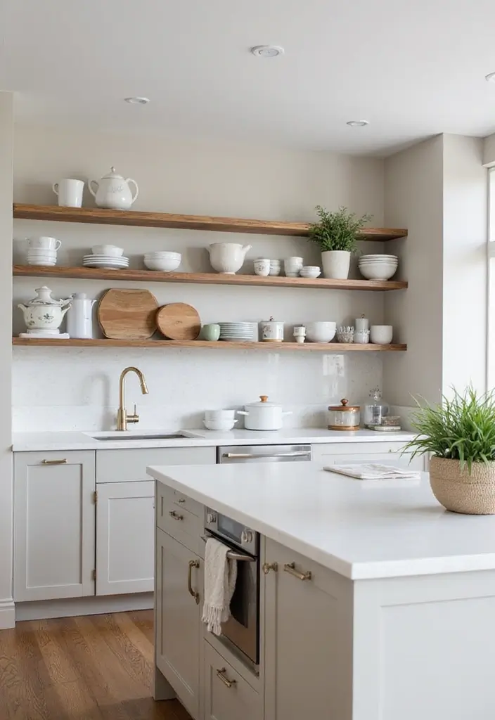 30 Minimalist Kitchen Island Ideas That Feel Sleek 12 30 Minimalist Kitchen Island Ideas That Feel Sleek - 12. Minimalist Island with Open Shelves