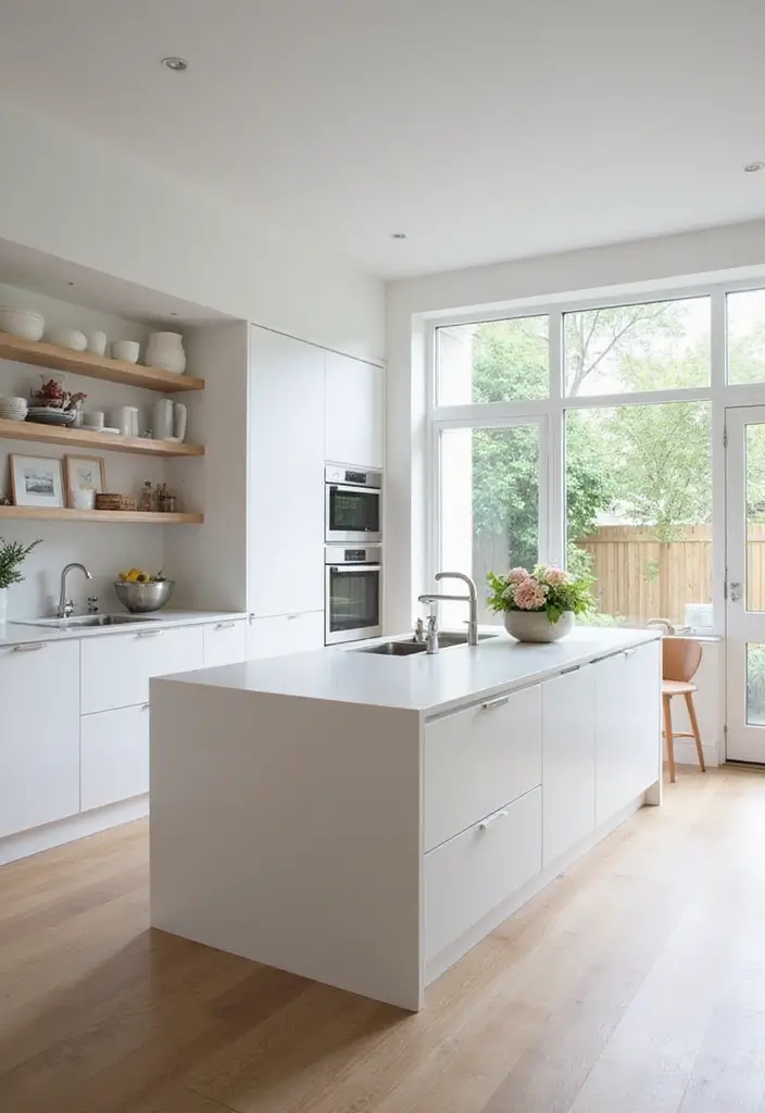 30 Minimalist Kitchen Island Ideas That Feel Sleek 23 30 Minimalist Kitchen Island Ideas That Feel Sleek - 23. Minimalist Trough Island