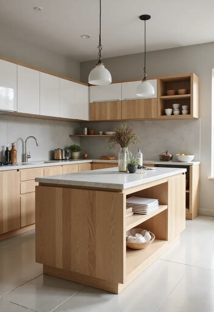30 Minimalist Kitchen Island Ideas That Feel Sleek 5 30 Minimalist Kitchen Island Ideas That Feel Sleek - 5. Compact Island with Built-in Storage