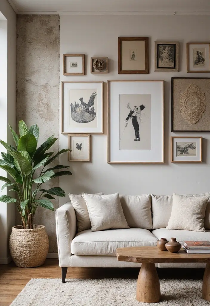 30 Minimalist Wall Decor Ideas That Transform a Room 20 30 Minimalist Wall Decor Ideas That Transform a Room - 20. Layered Textures
