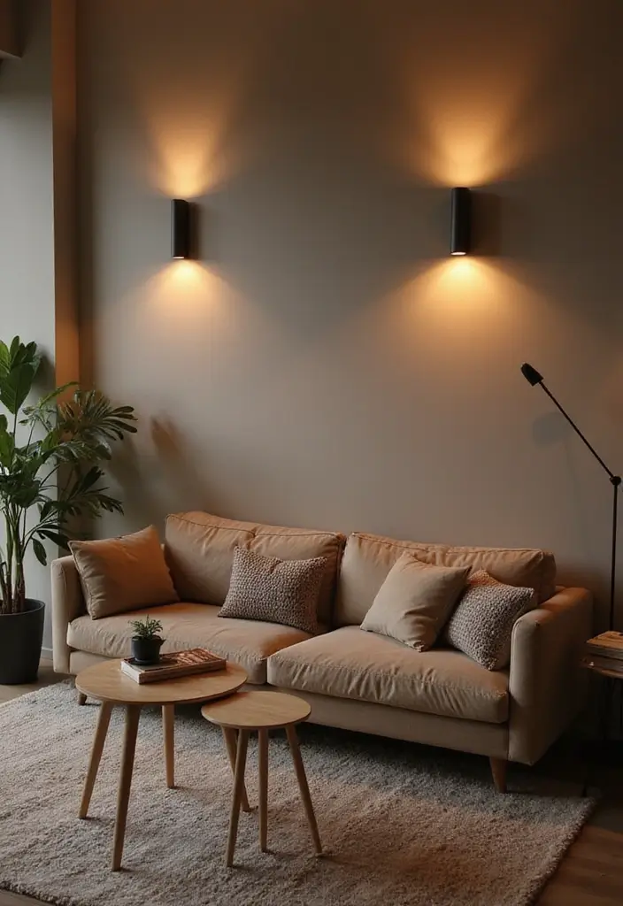 30 Minimalist Wall Decor Ideas That Transform a Room 23 30 Minimalist Wall Decor Ideas That Transform a Room - 23. Minimalist Wall Lighting