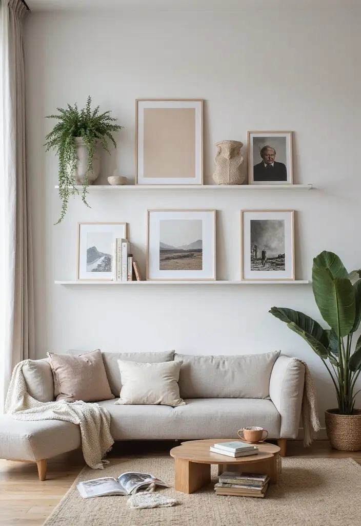 30 Minimalist Wall Decor Ideas That Transform a Room 26 30 Minimalist Wall Decor Ideas That Transform a Room - 26. Minimalist Art Books