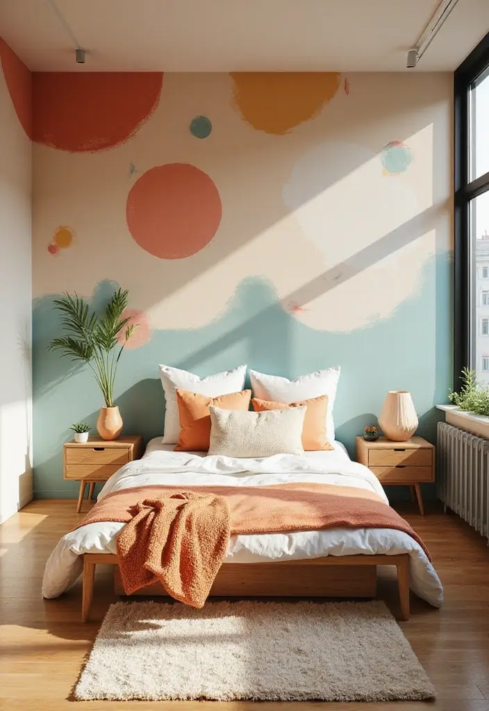 30 Minimalist Wall Decor Ideas That Transform a Room 30 30 Minimalist Wall Decor Ideas That Transform a Room - 30. Playful Wall Patterns