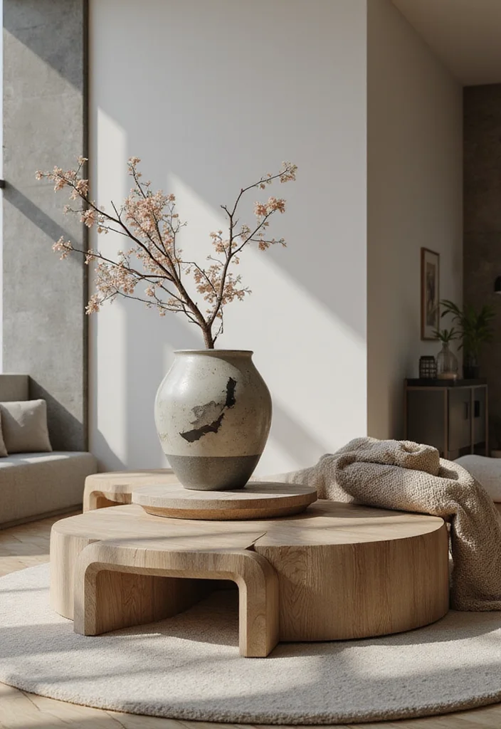 10 Living Room Vase Decor Ideas for Fresh Seasonal Touches - 10. Contemporary Art Vases for Unique Statements