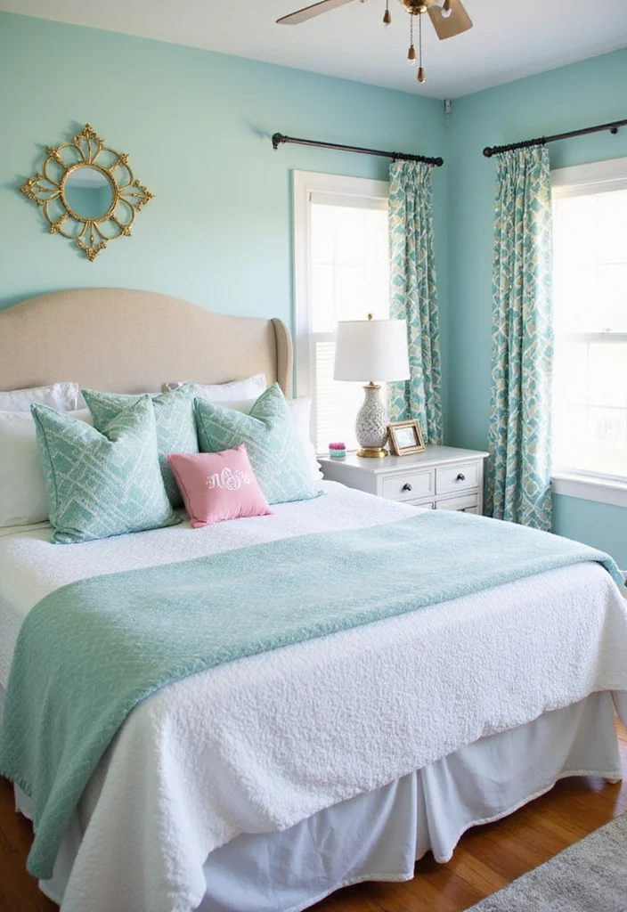 10 Mermaid Bedroom Ideas for Fun Ocean Inspired Magic 89 10 Mermaid Bedroom Ideas for Fun Ocean Inspired Magic - 9. Personalized Mermaid Accents