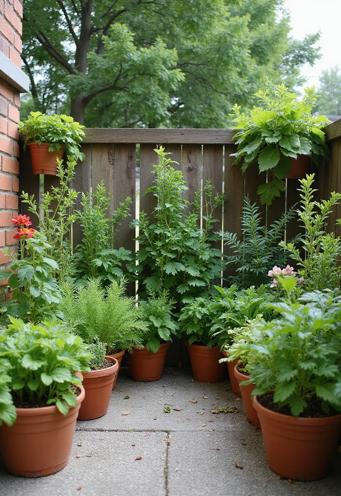 10 Small Condo Backyard Ideas for Practical Urban Living - 9. Herb Gardens for Culinary Enthusiasts