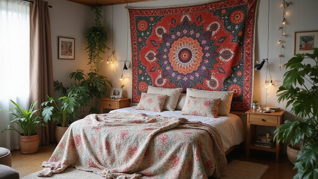 10 Tapestry Bedroom Ideas for Texture and Artistic Style