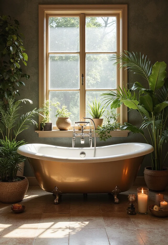 12 Art Deco Bathroom Ideas for Glam Geometric Style 12 12 Art Deco Bathroom Ideas for Glam Geometric Style - 2. Luxurious Freestanding Bathtubs