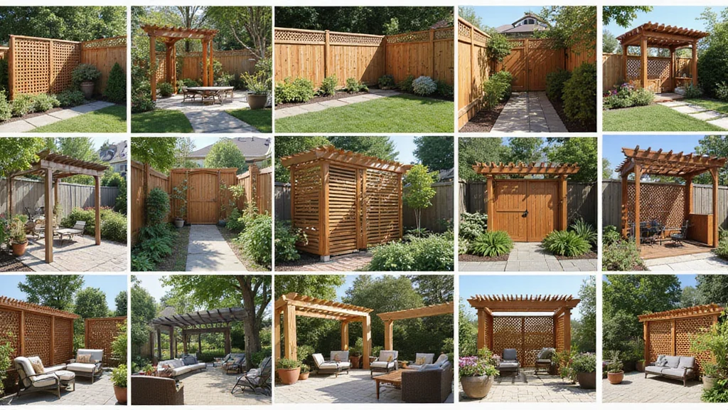 12 Backyard Lattice Ideas for Stylish Light Filtering Design