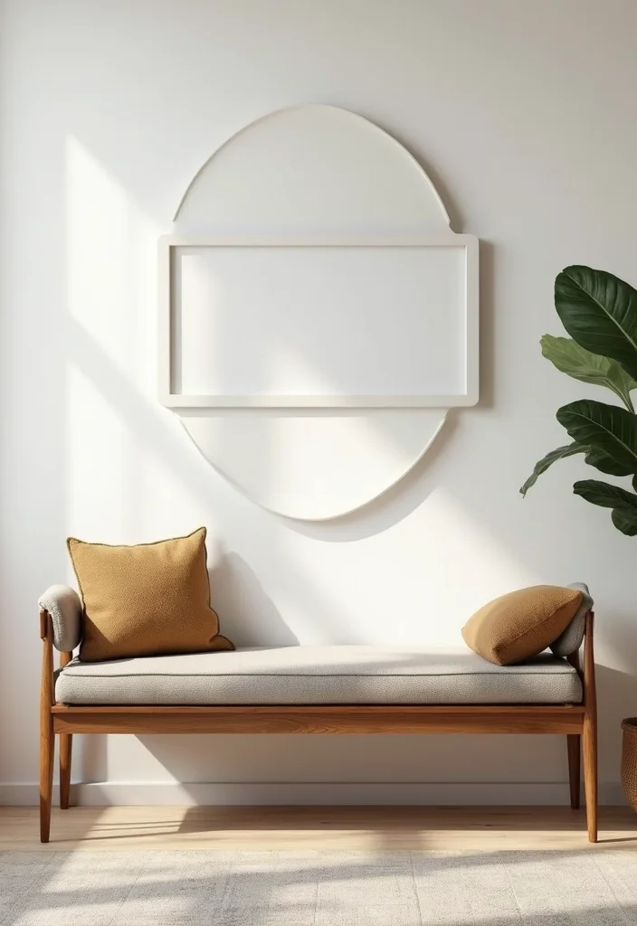 12 Bedroom Bench Ideas for Seating and Stylish Storage 45 12 Bedroom Bench Ideas for Seating and Stylish Storage - 5. Mid-Century Modern Bench