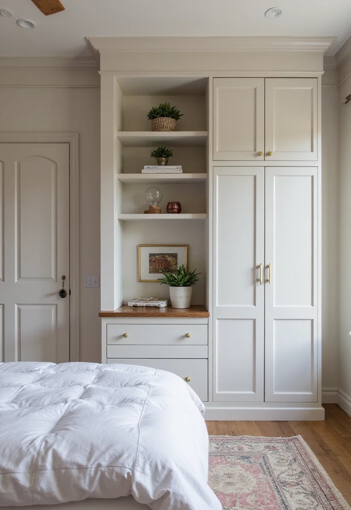 12 Bedroom Cabinet Ideas for Functional Built-In Solutions - 12. Custom Built-Ins: Personalized Perfection