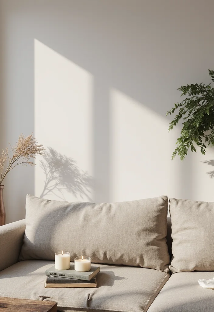 12 Calming Living Room Ideas for Peaceful Simple Comfort - 10. Mindful Accessories