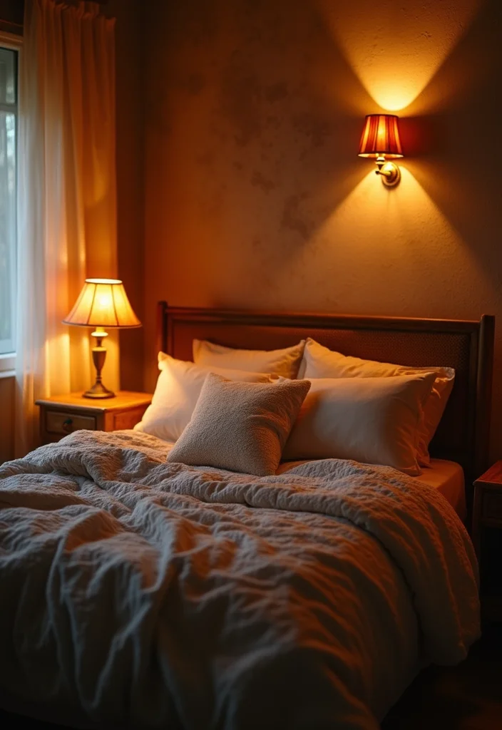 12 Classic Bedroom Ideas for Timeless Comfortable Style - 10. Warm Lighting Options