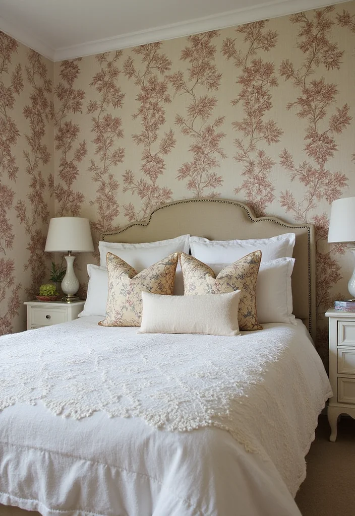 12 Classic Bedroom Ideas for Timeless Comfortable Style - 7. Classic Patterns