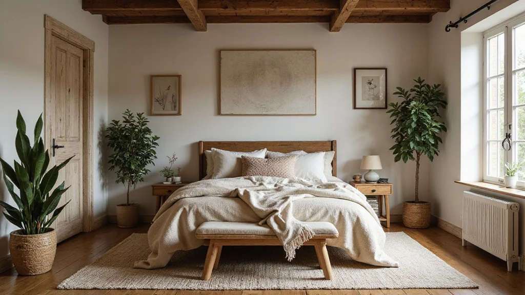 12 Country Rustic Bedroom Ideas for Natural Cozy Charm