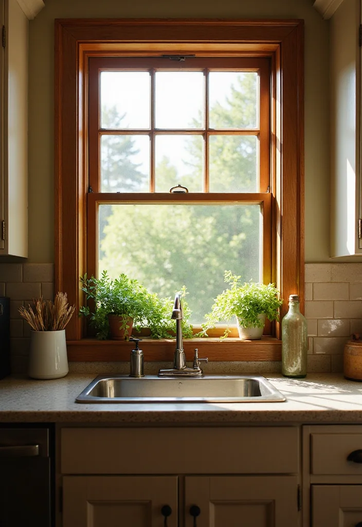 12 Kitchen Pass Through Ideas for Better Flow and Light - 1. Classic Window Pass Through