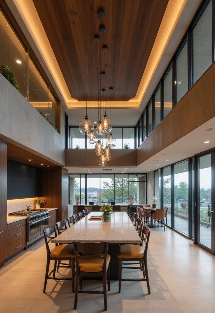 12 Kitchen Pass Through Ideas for Better Flow and Light - 5. Multi-Level Pass Through