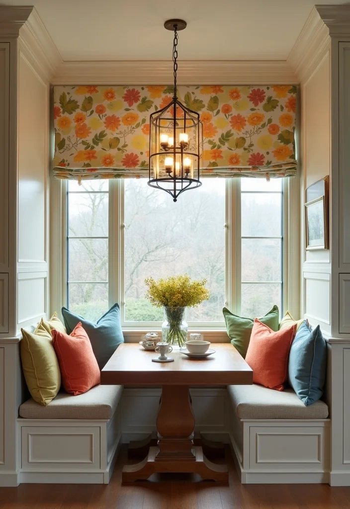 12 Kitchen Sitting Area Ideas for Cozy Casual Moments - 1. Nook Seating with Built-in Benches