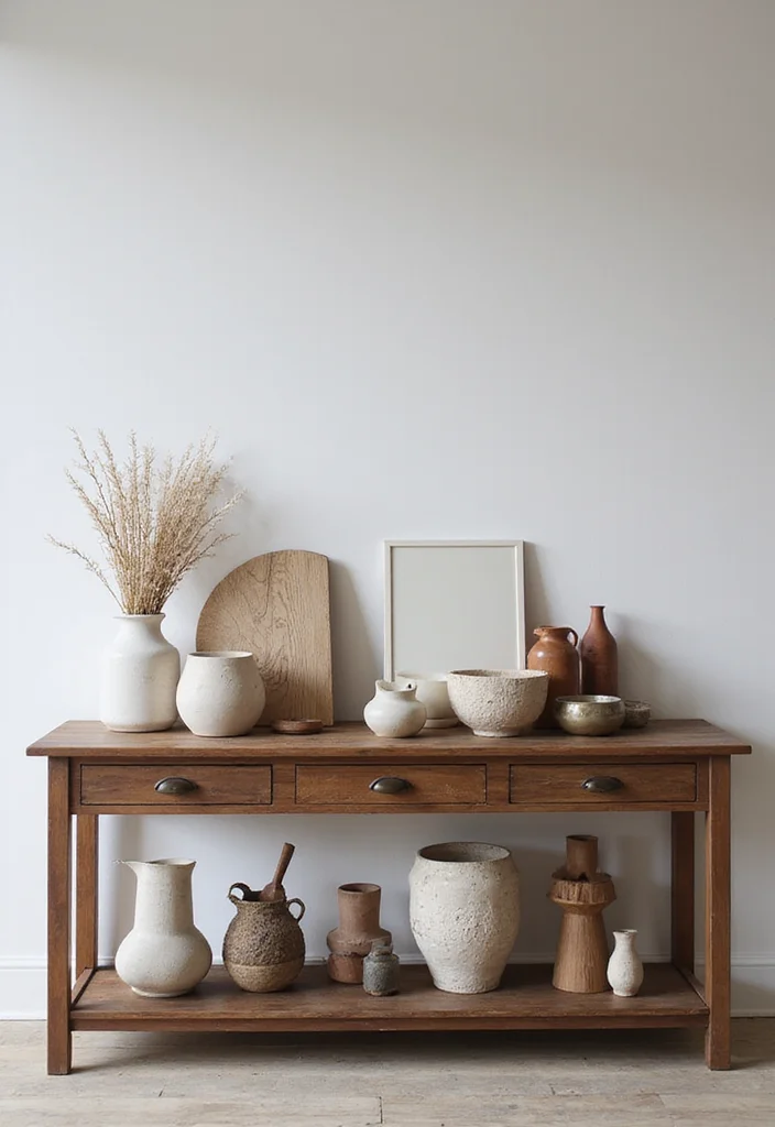 12 Living Room Console Table Decor Ideas for Easy Styling - 12. Mixed Media