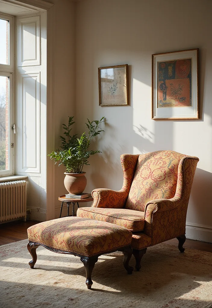 12 Living Room With Recliners Ideas for Comfort and Style - 2. Vintage-Inspired Recliners