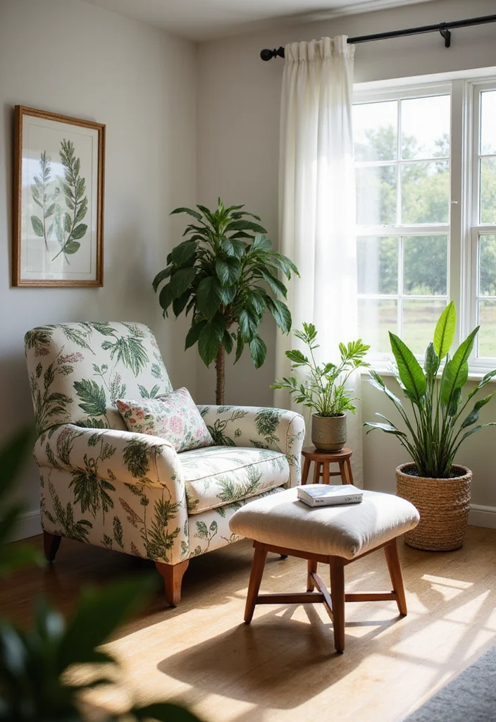 12 Living Room With Recliners Ideas for Comfort and Style - 3. Nature-Inspired Textiles