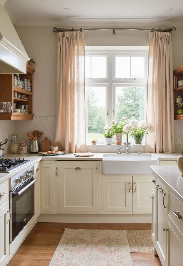 12 Magnolia Kitchen Ideas for Soft Warm Modern Charm - 1. Soft Magnolia Hues