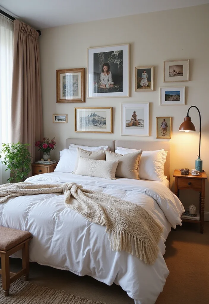 12 Modern Vintage Bedroom Ideas for Trendy Retro Mix 122 12 Modern Vintage Bedroom Ideas for Trendy Retro Mix - 12. Personal Touches and Memories