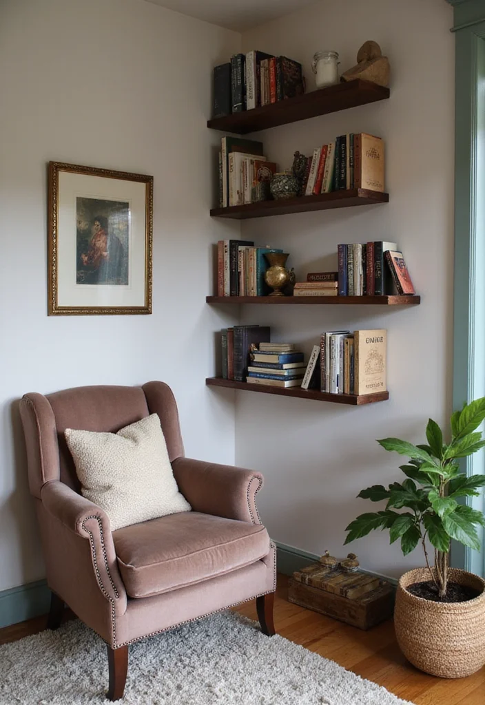 12 Modern Vintage Bedroom Ideas for Trendy Retro Mix 45 12 Modern Vintage Bedroom Ideas for Trendy Retro Mix - 5. Cozy Reading Nook