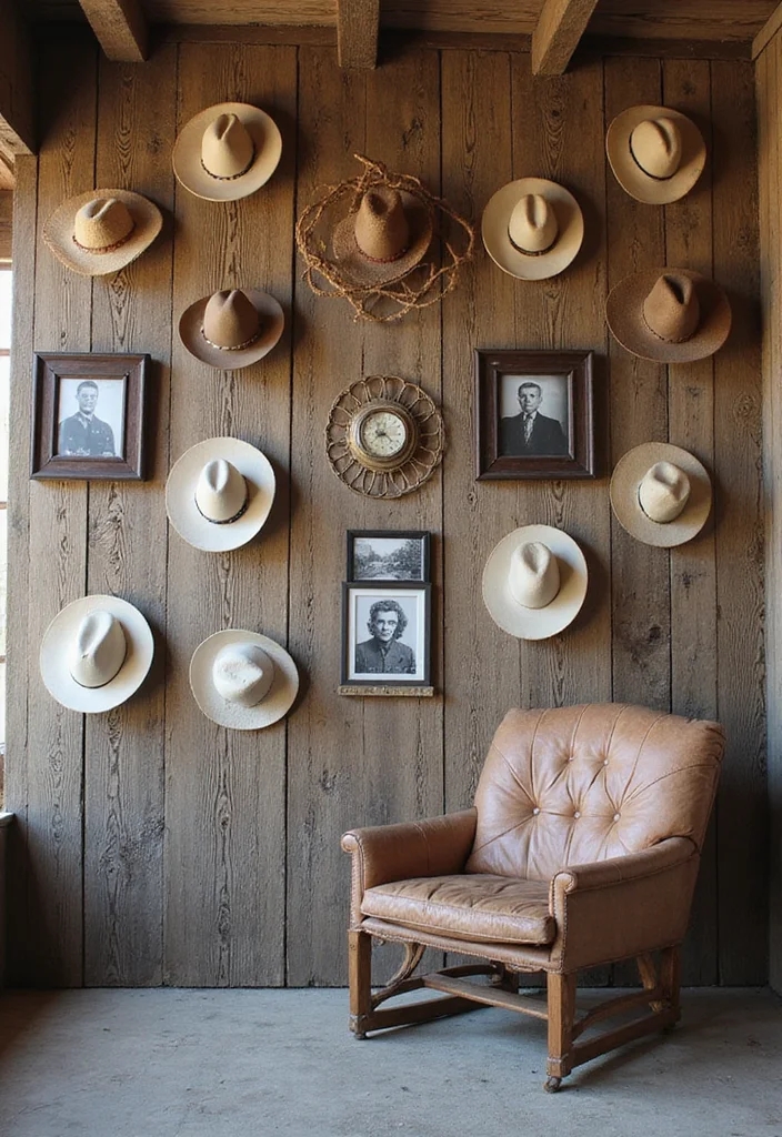 12 Rustic Western Bedroom Ideas for Warm Country Character - 1. Weathered Wood Walls