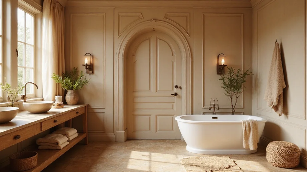 12 Tan Bathroom Ideas for Soft Neutral Warmth