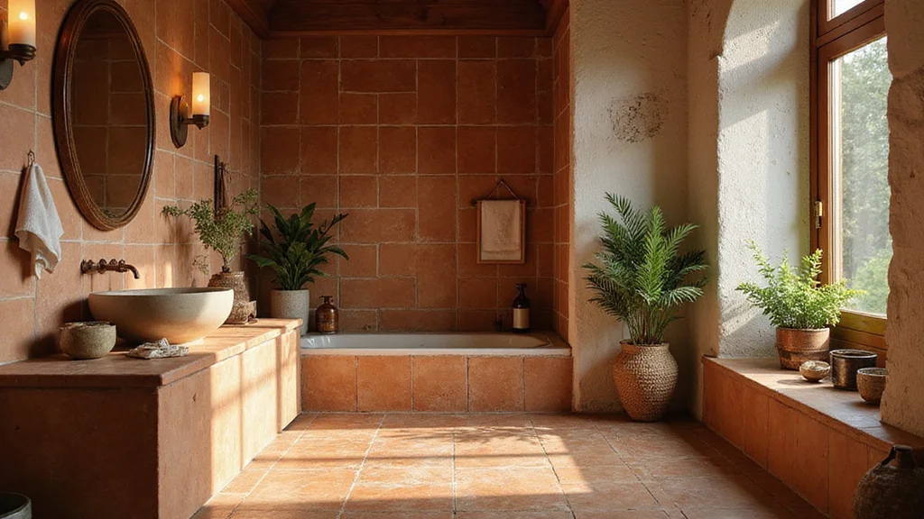 12 Terracotta Bathroom Ideas for Earthy Natural Charm