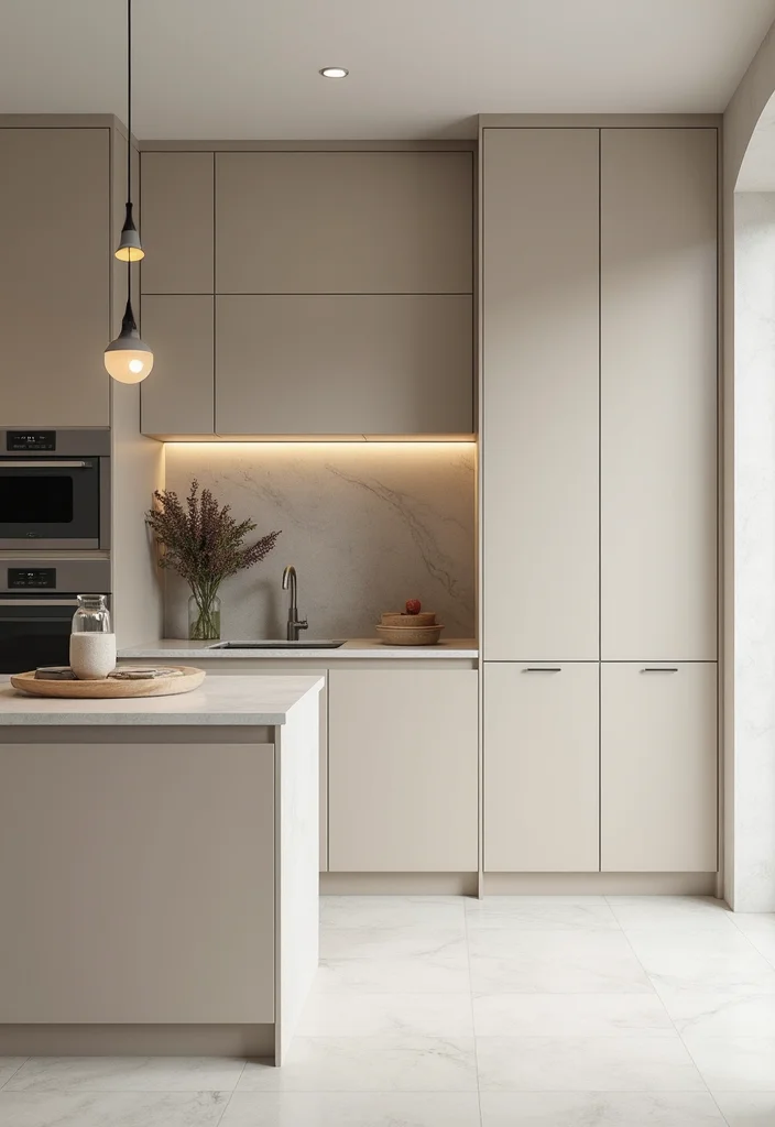 12 Townhouse Kitchen Ideas for Stylish Compact Living - 9. Minimalist Approach